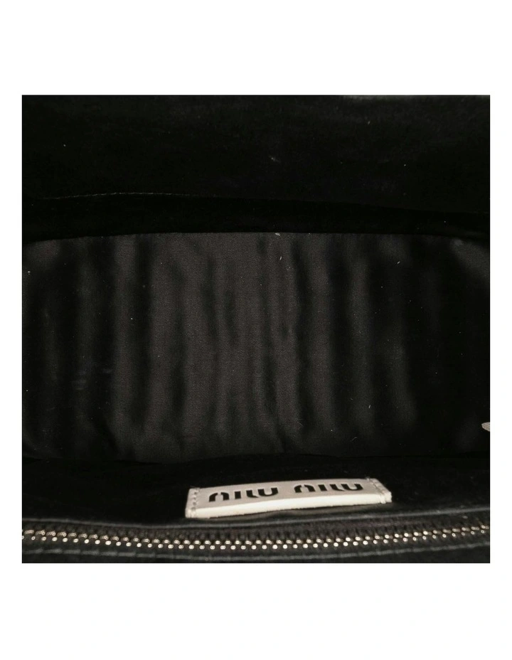 Woven Base Leather Handbag (Fashion Group ABN 30 617 598 651) in White image 4