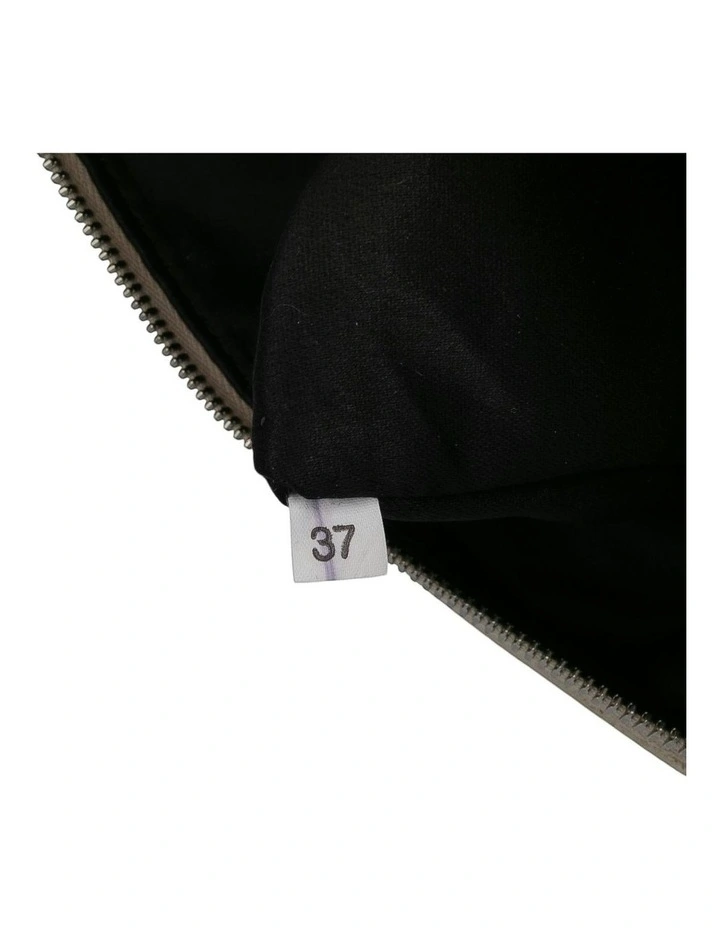 Woven Base Leather Handbag (Fashion Group ABN 30 617 598 651) in White image 6