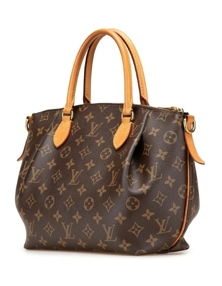 Signature Monogram Satchel (Fashion Group ABN 30 617 598 651) in Brown image 2