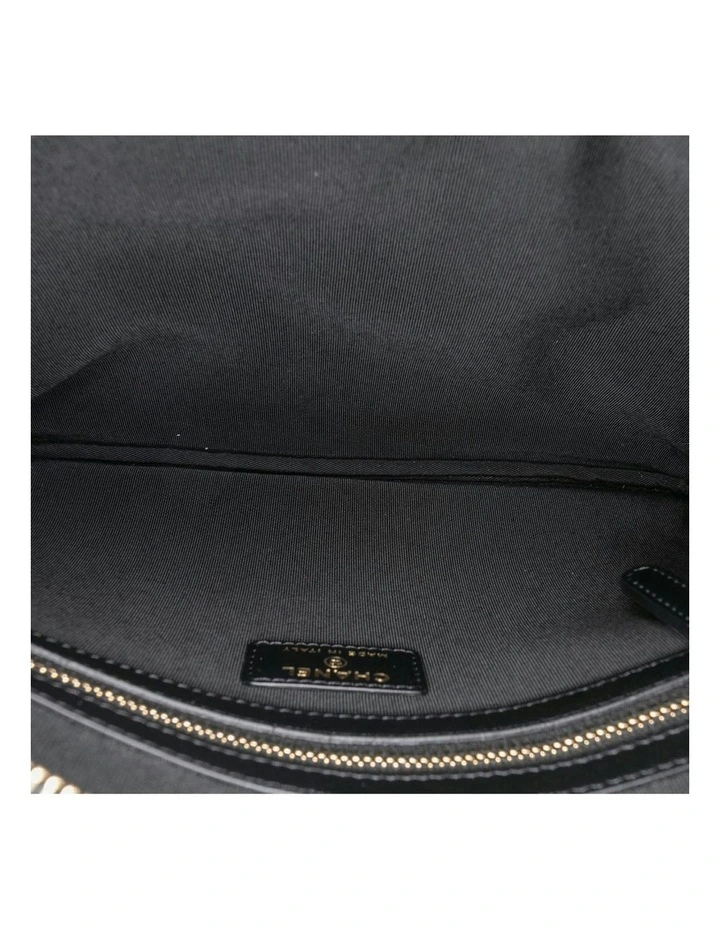 Textured Zip Pouch (Fashion Group ABN 30 617 598 651) in Black image 4