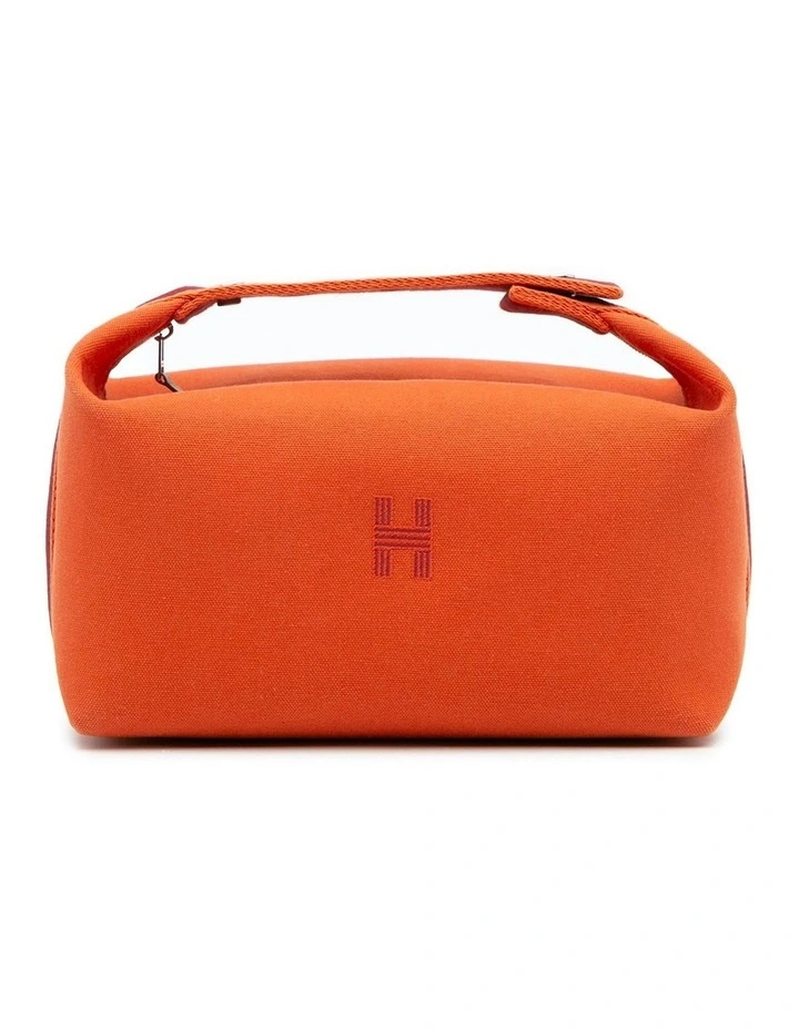 Canvas Travel Pouch (Fashion Group ABN 30 617 598 651) in Orange image 1