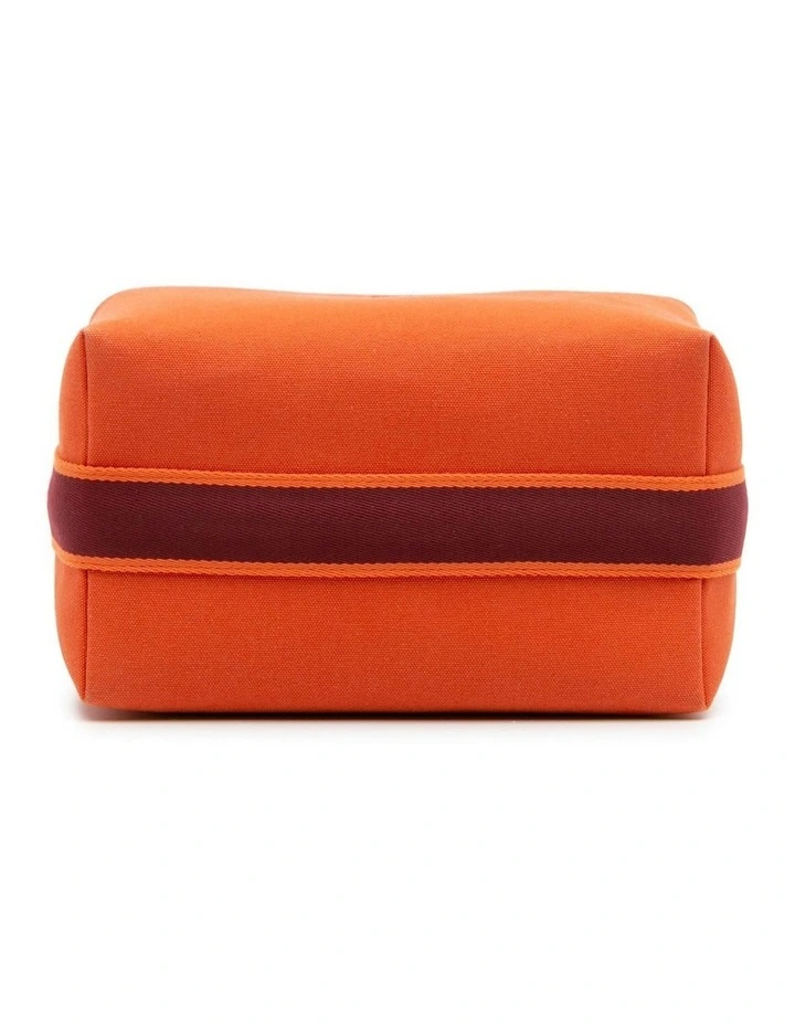 Canvas Travel Pouch (Fashion Group ABN 30 617 598 651) in Orange image 3