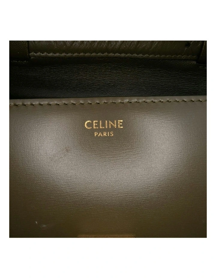 Structured Leather Shoulder Bag With Adjustable Strap (Fashion Group ABN 30 617 598 651) in Brown image 5