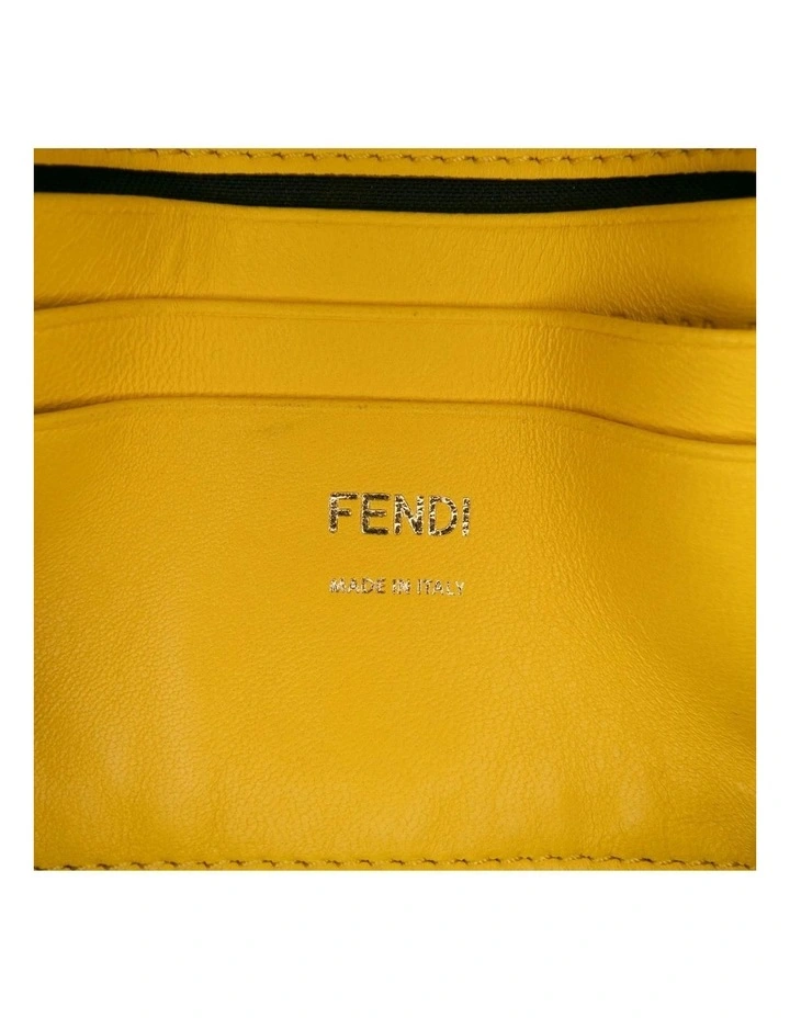 Elegant Leather Shoulder Bag With Chain Strap (Fashion Group ABN 30 617 598 651) in Yellow image 5