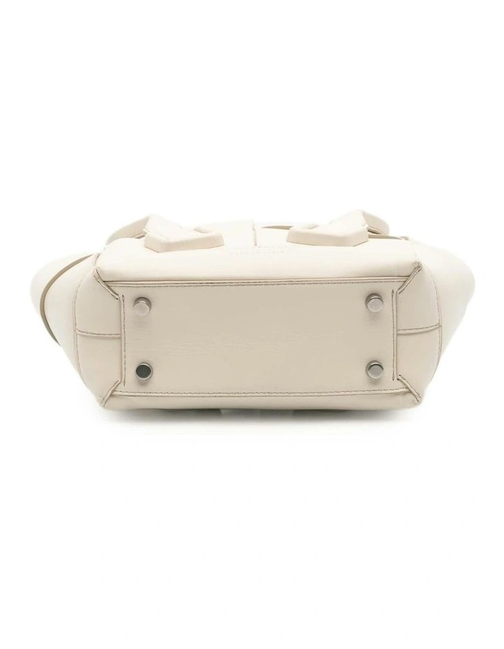 Top Handle Leather Bag (Fashion Group ABN 30 617 598 651) in White image 3