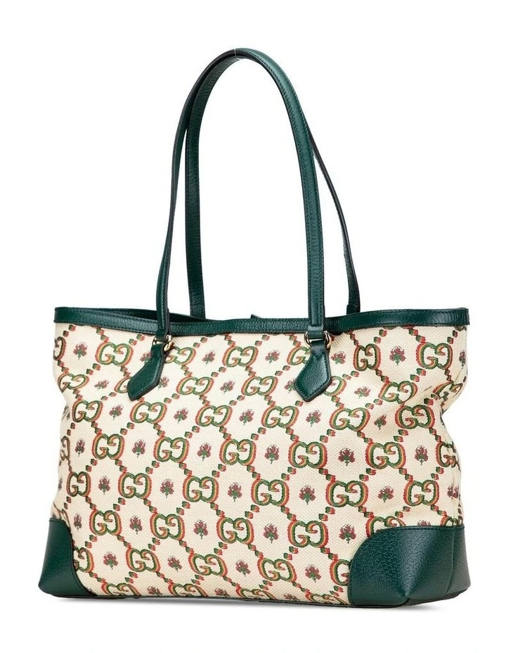 Designer Printed Tote Bag (Fashion Group ABN 30 617 598 651) in Brown image 2