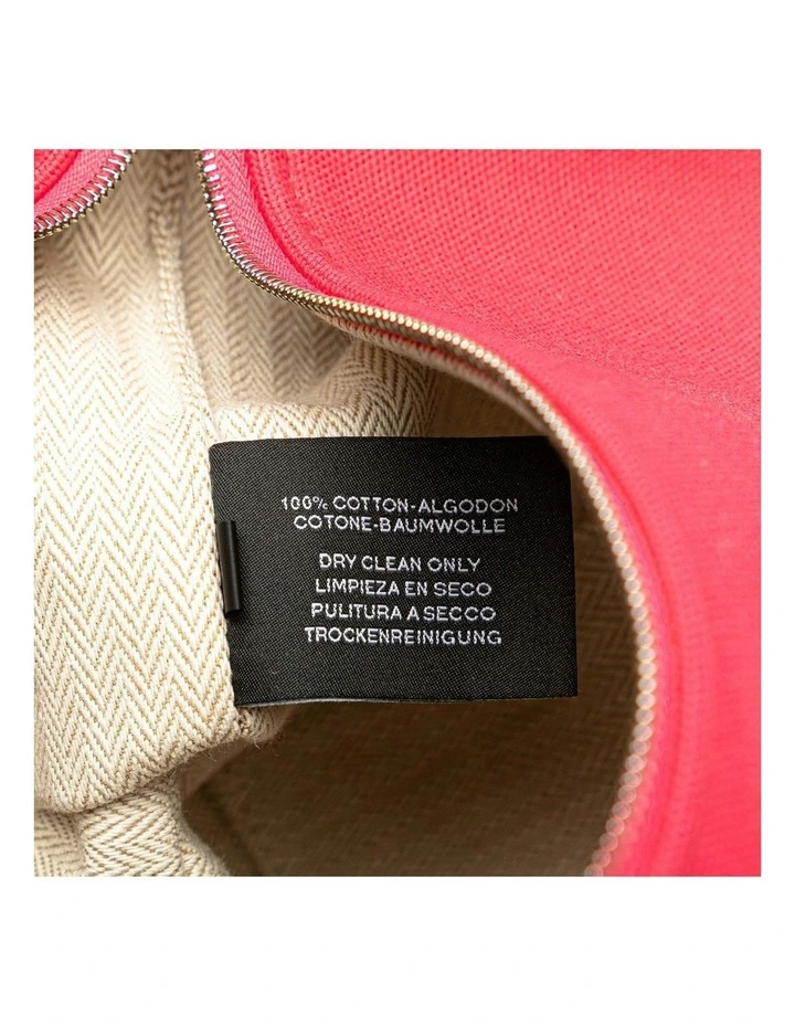 Herms Canvas Handbag Pre-Loved (Azura Fashion Group ABN 30 617 598 651) in Pink image 6