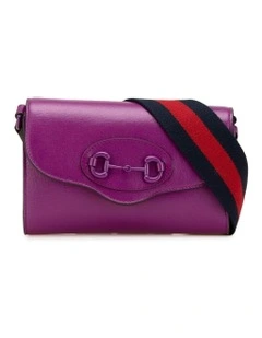 Gucci Elegant Shoulder Bag with Adjustable Strap Pre-Loved (Azura Fashion Group ABN 30 617 598 651) in Purple