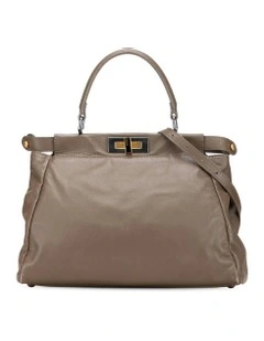 Fendi Leather Satchel Bag Pre-Loved (Azura Fashion Group ABN 30 617 598 651) in Brown