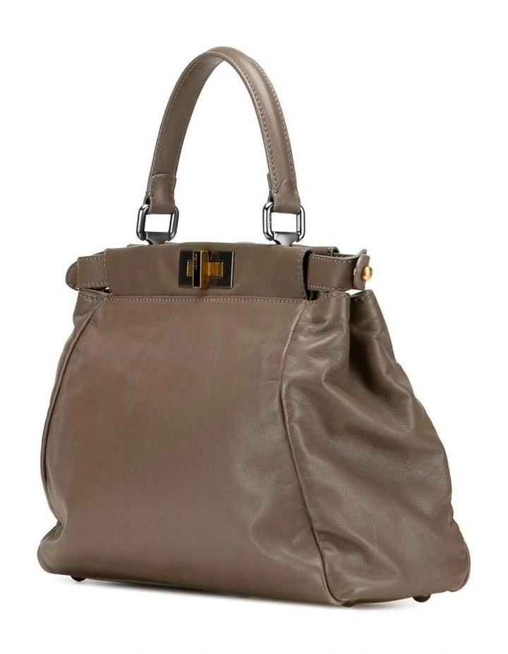 Fendi Leather Satchel Bag Pre-Loved (Azura Fashion Group ABN 30 617 598 651) in Brown image 2
