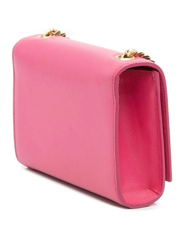 Saint Laurent Chain Leather Wallet Pre-Loved (Azura Fashion Group ABN 30 617 598 651) in Pink image 2