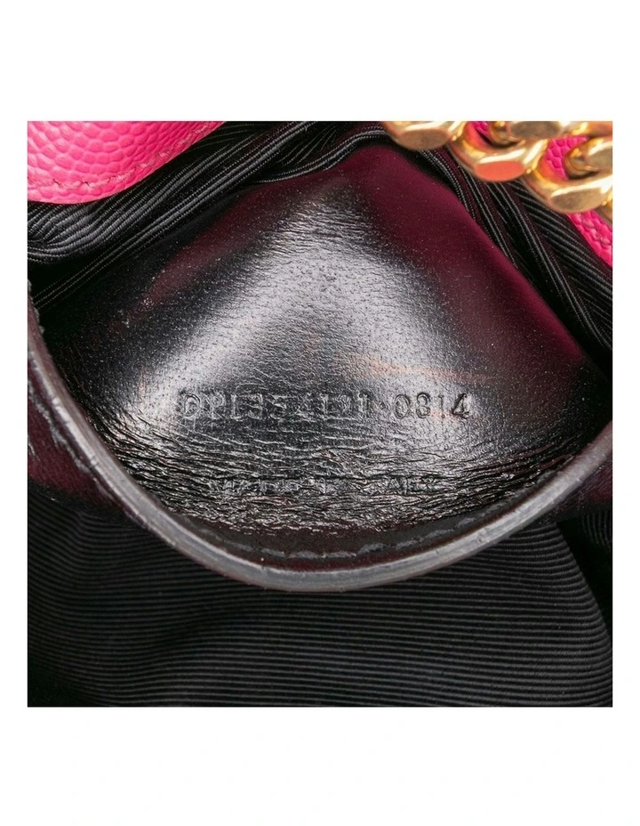 Saint Laurent Chain Leather Wallet Pre-Loved (Azura Fashion Group ABN 30 617 598 651) in Pink image 6