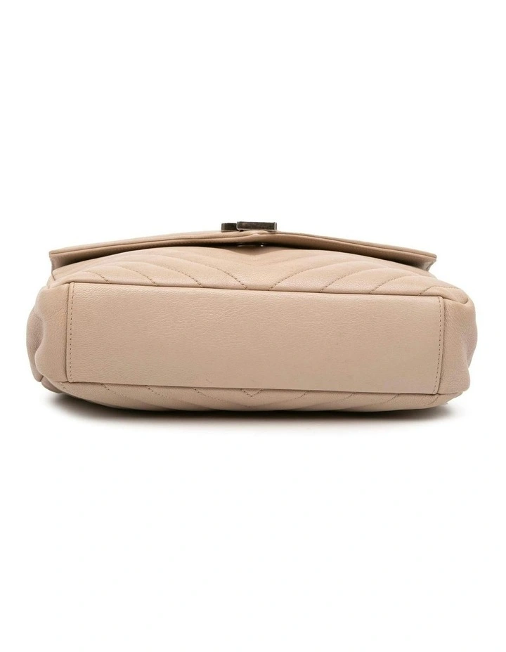 Saint Laurent Top Handle Flap Bag Pre-Loved (Azura Fashion Group ABN 30 617 598 651) in Brown image 3