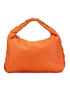 Bottega Veneta Woven Shoulder Bag Pre-Loved (Azura Fashion Group ABN 30 617 598 651) in Orange