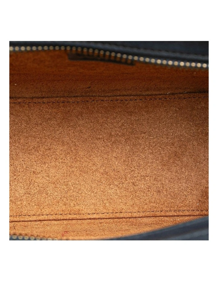 Celine Leather Top Handle Bag Pre-Loved (Azura Fashion Group ABN 30 617 598 651) in Orange image 4