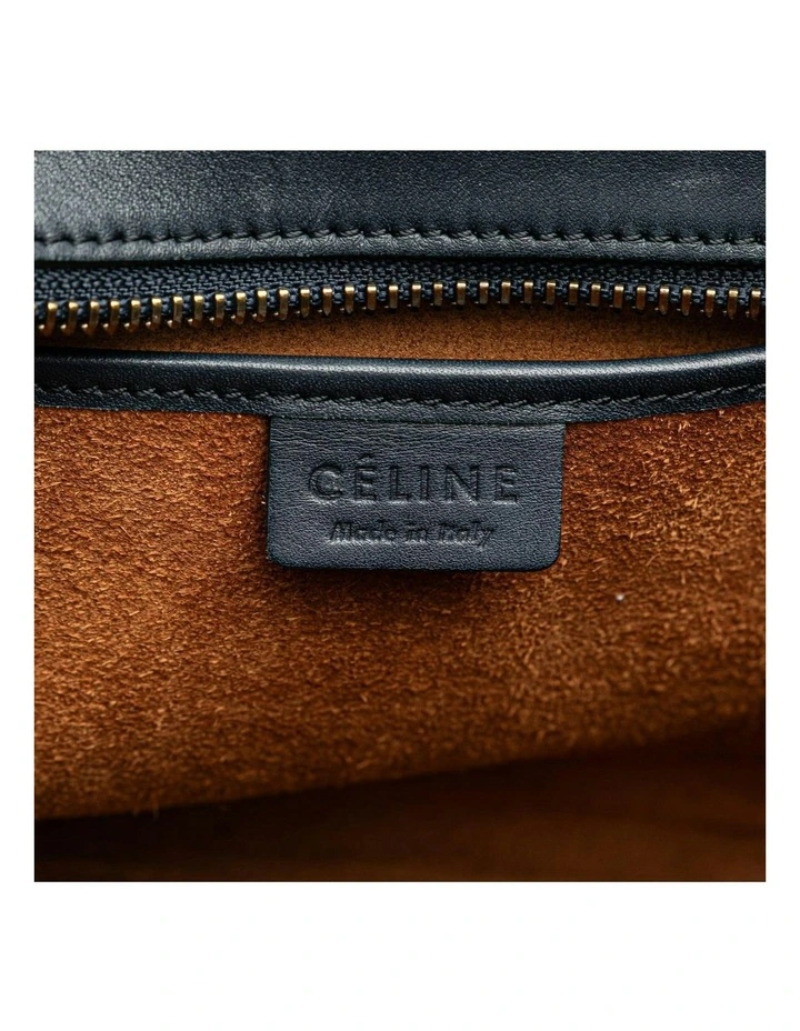 Celine Leather Top Handle Bag Pre-Loved (Azura Fashion Group ABN 30 617 598 651) in Orange image 5