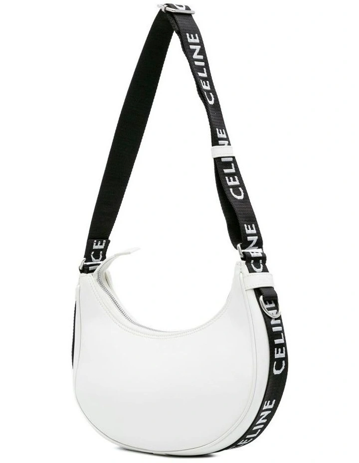 Celine Ava Shoulder Bag Crescent Pre-Loved (Azura Fashion Group ABN 30 617 598 651) in White image 2
