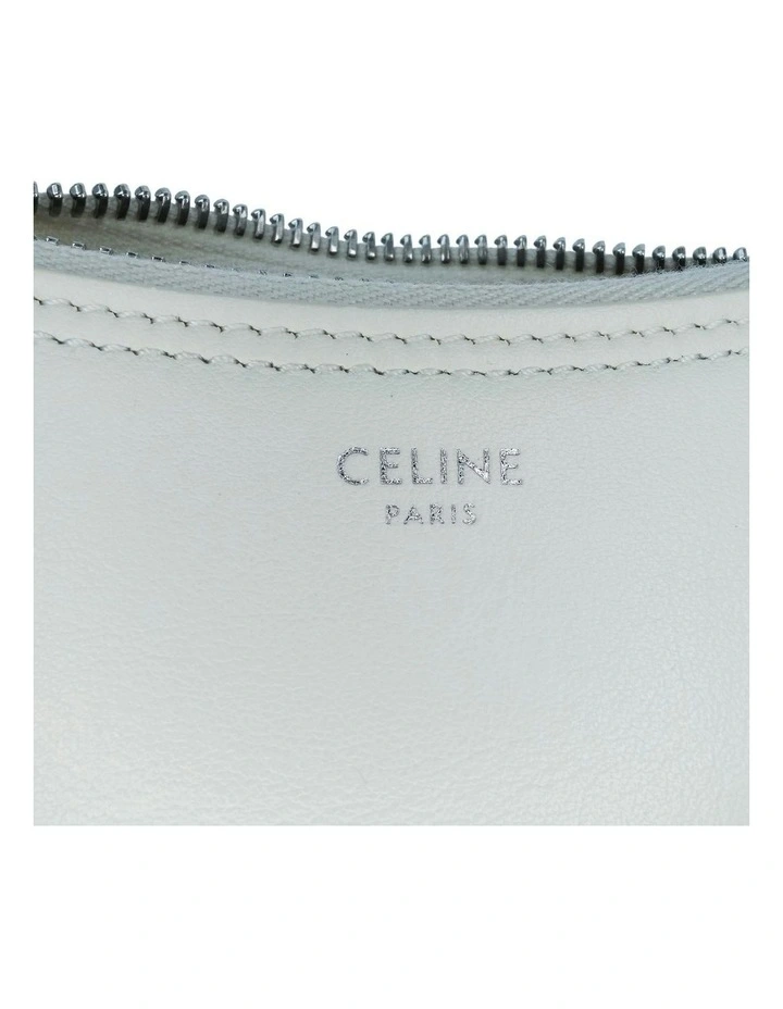 Celine Ava Shoulder Bag Crescent Pre-Loved (Azura Fashion Group ABN 30 617 598 651) in White image 5