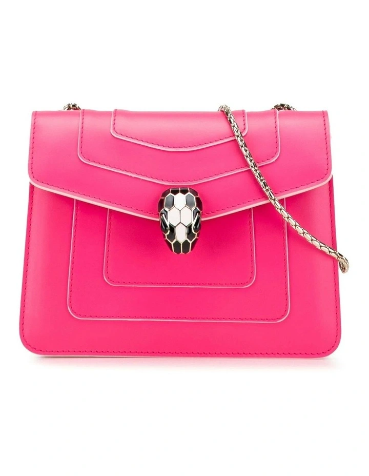 Bvlgari Chain Crossbody Bag Pre-Loved (Azura Fashion Group ABN 30 617 598 651) in Pink image 1