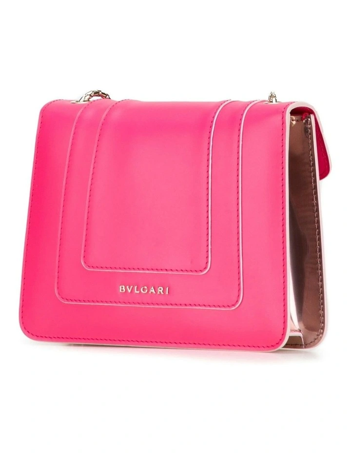 Bvlgari Chain Crossbody Bag Pre-Loved (Azura Fashion Group ABN 30 617 598 651) in Pink image 2