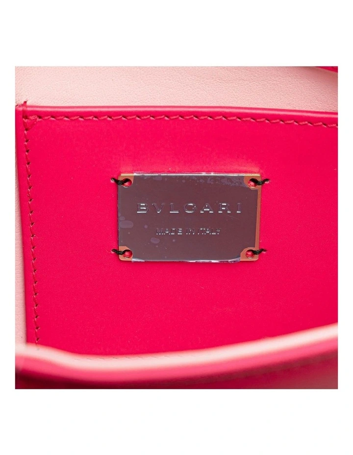 Bvlgari Chain Crossbody Bag Pre-Loved (Azura Fashion Group ABN 30 617 598 651) in Pink image 5