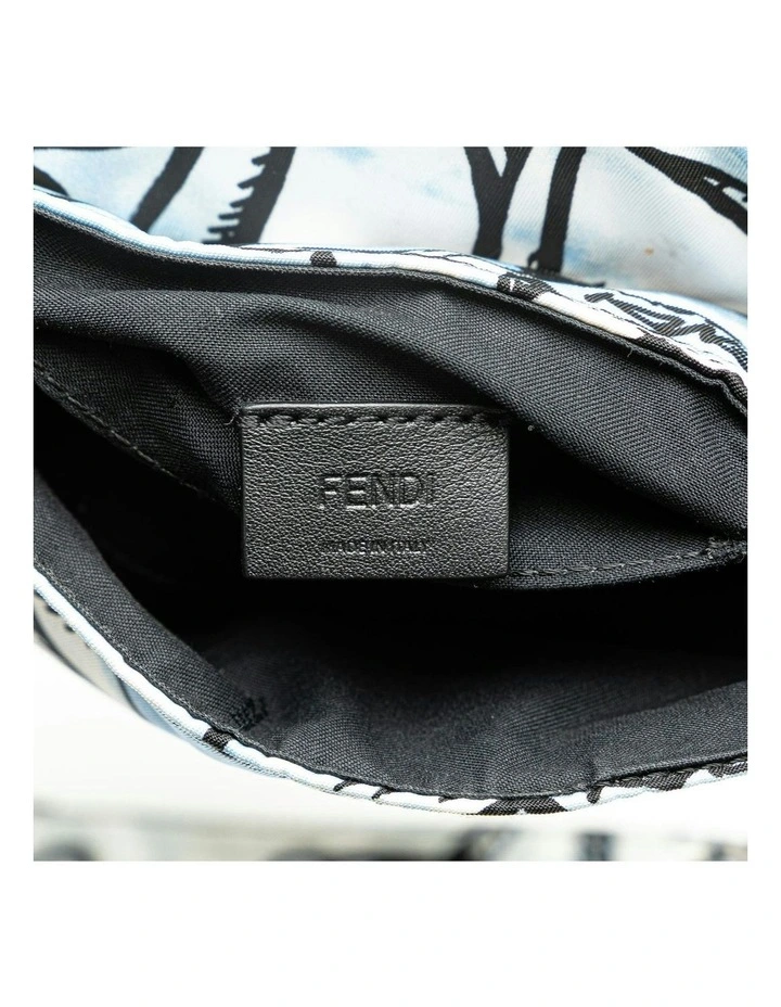 Fendi Fendigraphy Mini Floral Crossbody Pre-Loved (Azura Fashion Group ABN 30 617 598 651) in Blue image 5