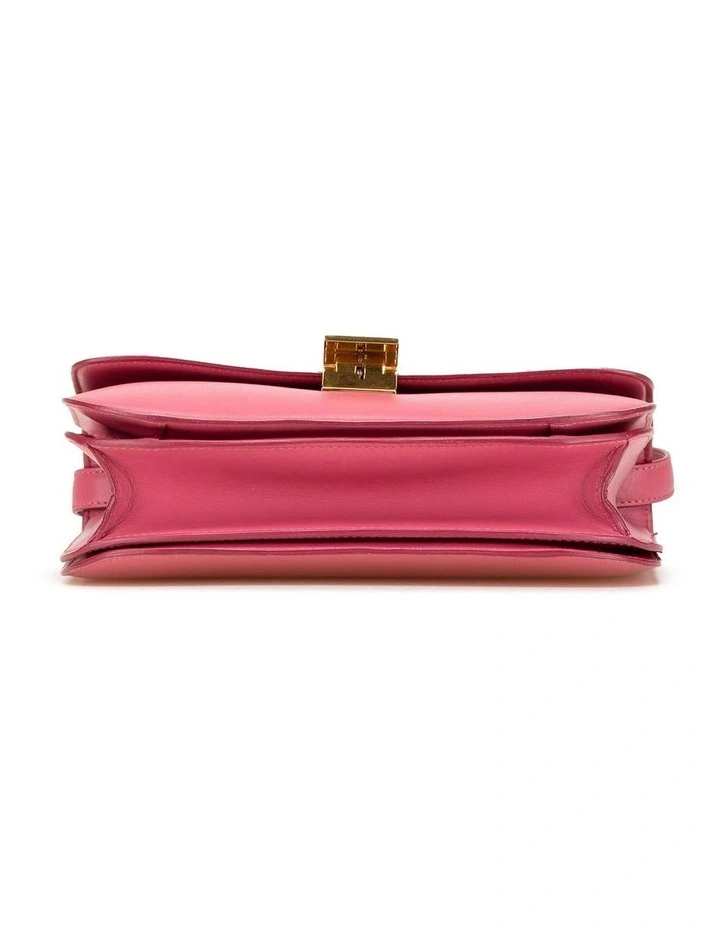 Celine Leather Crossbody Bag Pre-Loved (Azura Fashion Group ABN 30 617 598 651) in Pink image 3