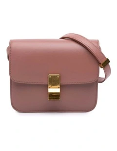 Celine Classic Box Bag Small Leather Pre-Loved (Azura Fashion Group ABN 30 617 598 651) in Pink