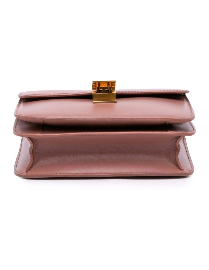 Celine Classic Box Bag Small Leather Pre-Loved (Azura Fashion Group ABN 30 617 598 651) in Pink image 3