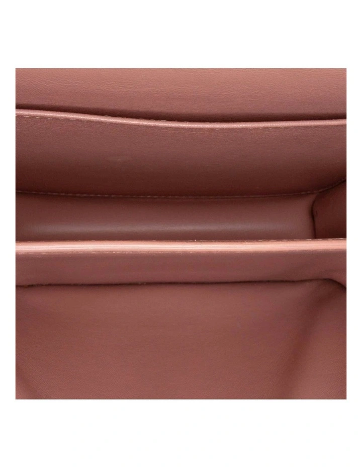 Celine Classic Box Bag Small Leather Pre-Loved (Azura Fashion Group ABN 30 617 598 651) in Pink image 4