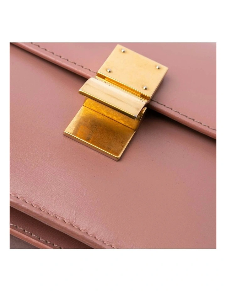 Celine Classic Box Bag Small Leather Pre-Loved (Azura Fashion Group ABN 30 617 598 651) in Pink image 7