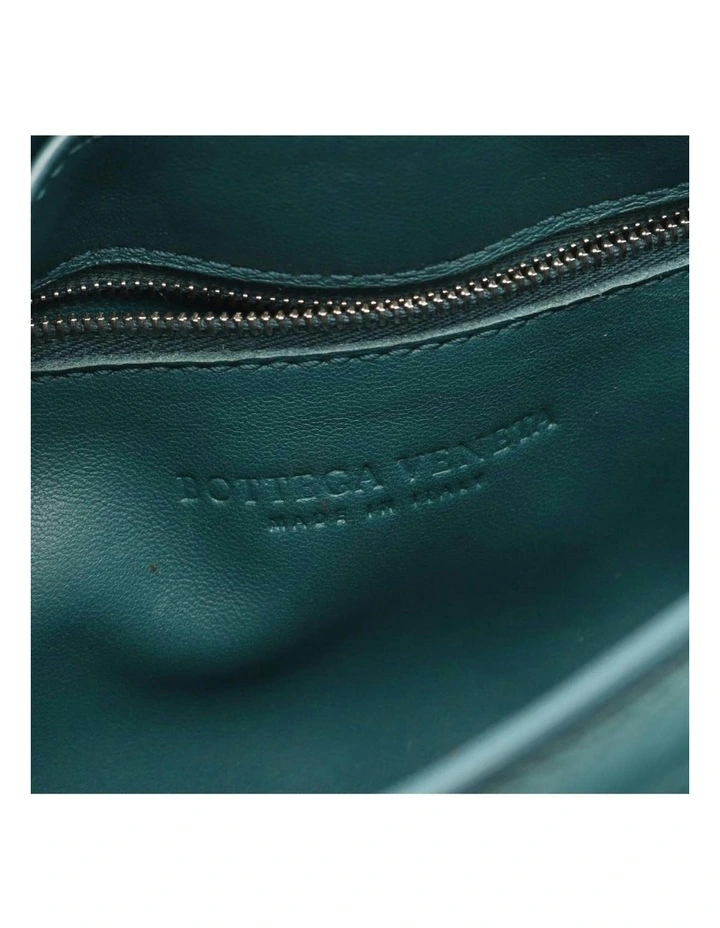 Bottega Veneta Woven Leather Crossbody Bag Pre-Loved (Azura Fashion Group ABN 30 617 598 651) in Green image 4