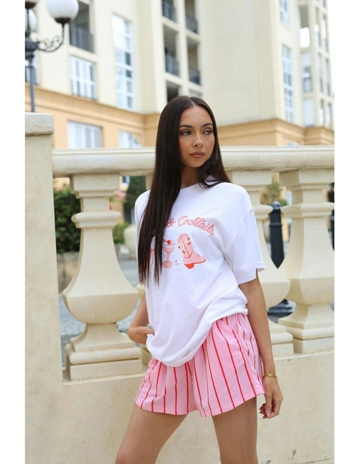 Cowgirls Tee in White image 6