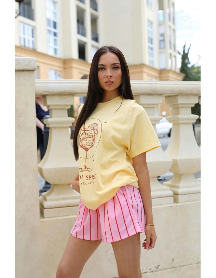 Aperol Spritz Tee in Yellow image 7