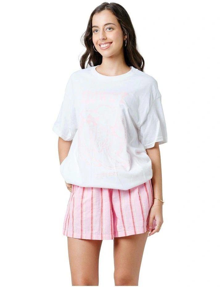 Howdy Tee in White image 1