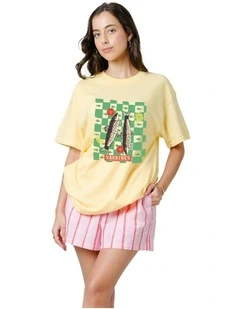 Sardine Tee in Yellow