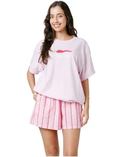 Chilli Marg Tee in Pink