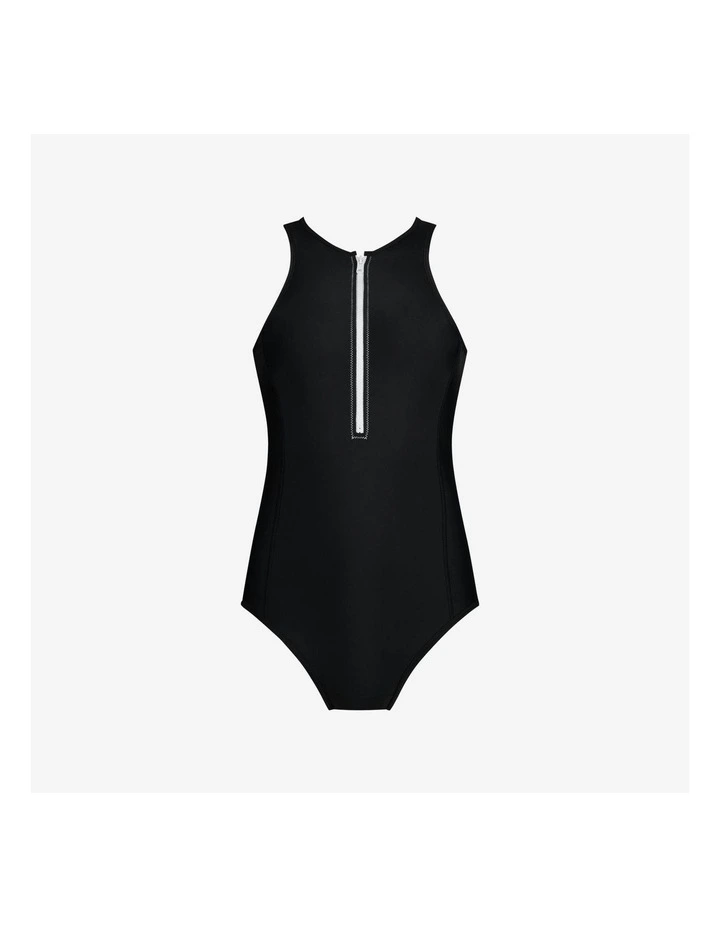 Full Coverage Yemaya One Piece Swimsuit in Black image 4