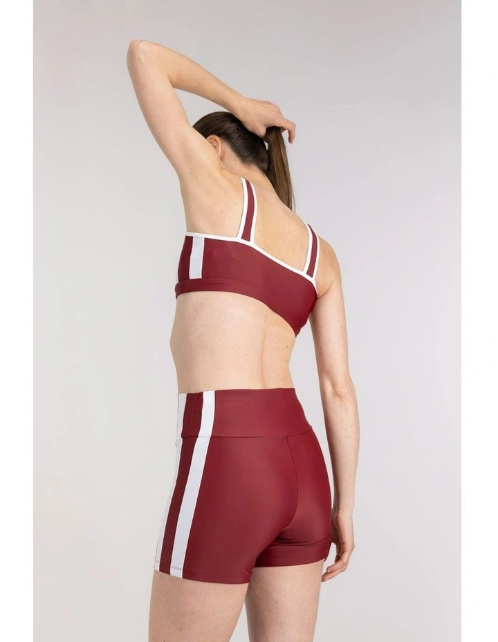 Sports Top in Red/White image 2