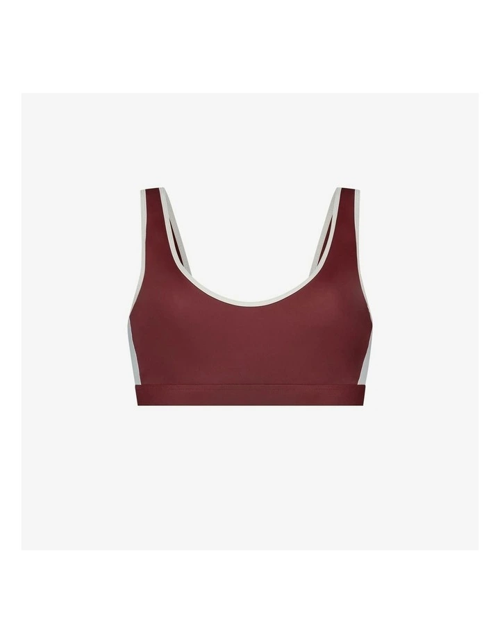 Sports Top in Red/White image 5