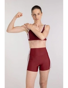 Sport Shorts in Red/White