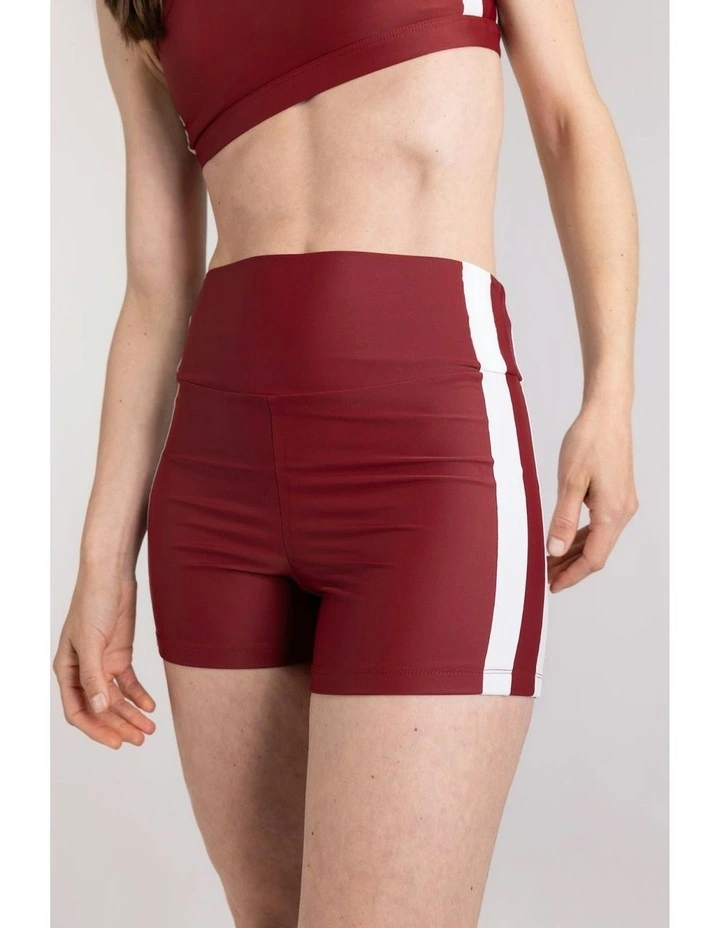 Sport Shorts in Red/White image 4