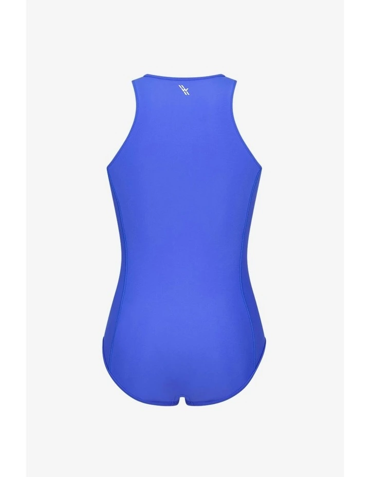 Yemaya One Piece Sleeveless Swimsuit in Cobalt Blue image 2