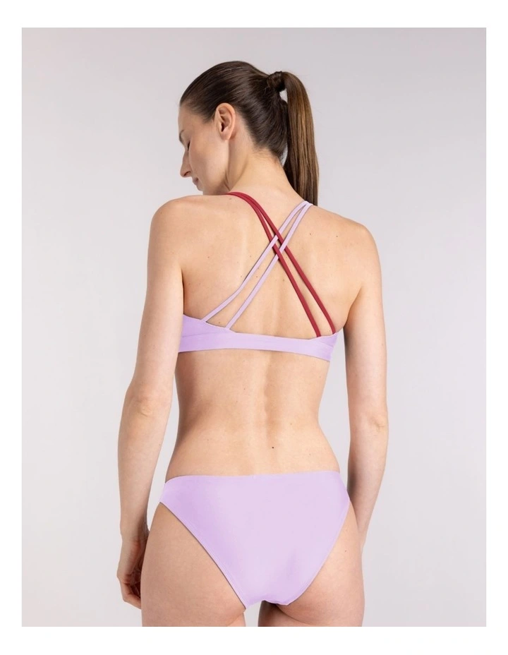 Bikini Cross Top in Lilac image 2