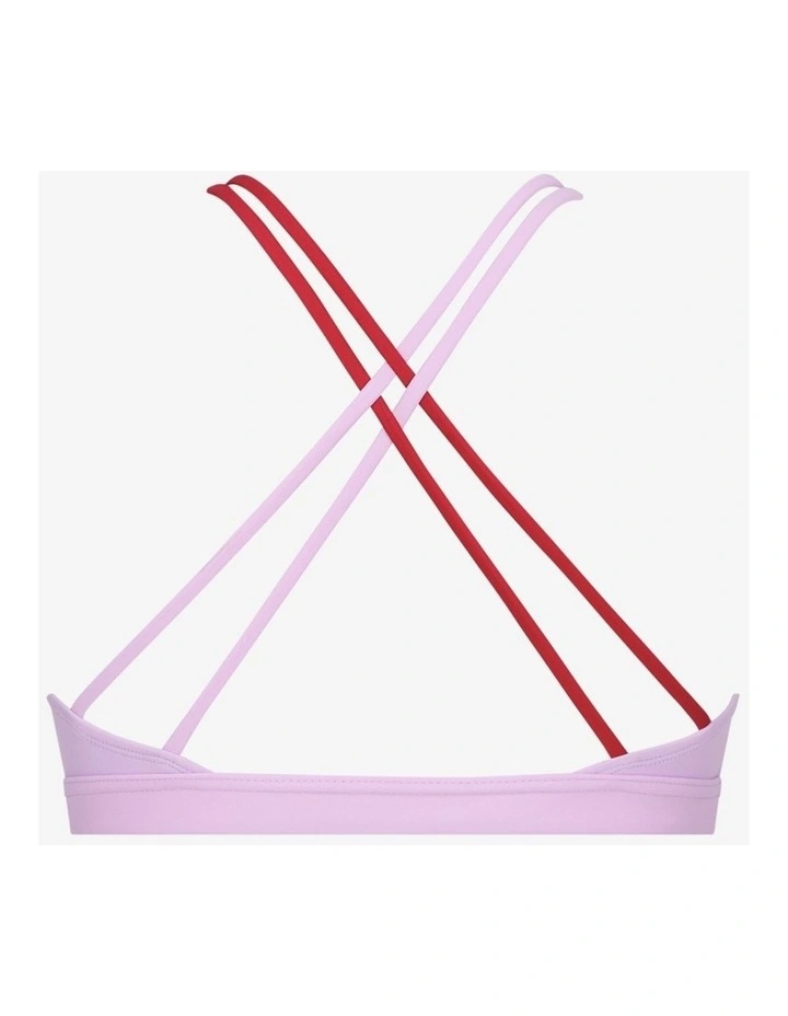 Bikini Top Cross in Lilac image 2