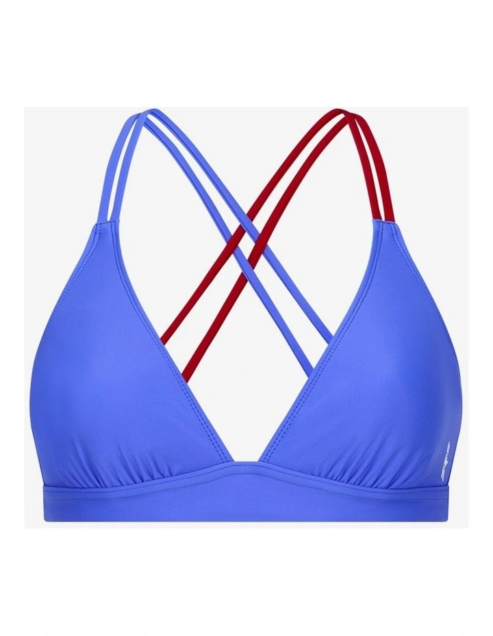 Bikini Top Cross in Blue image 1