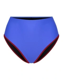 Bikini Bottom High Waist in Blue