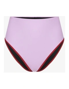 Bikini Bottom High Waist in Lilac