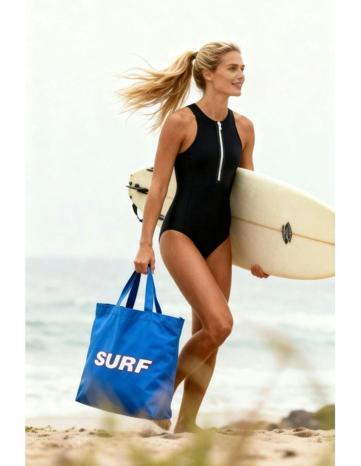 Premium Tote Bag in Blue image 2