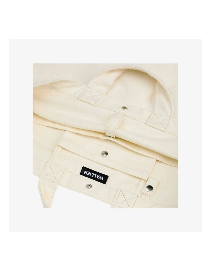 Premium Tote Bag in Off White image 3